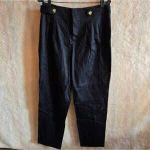 Laundry Black Pleated Pants‎